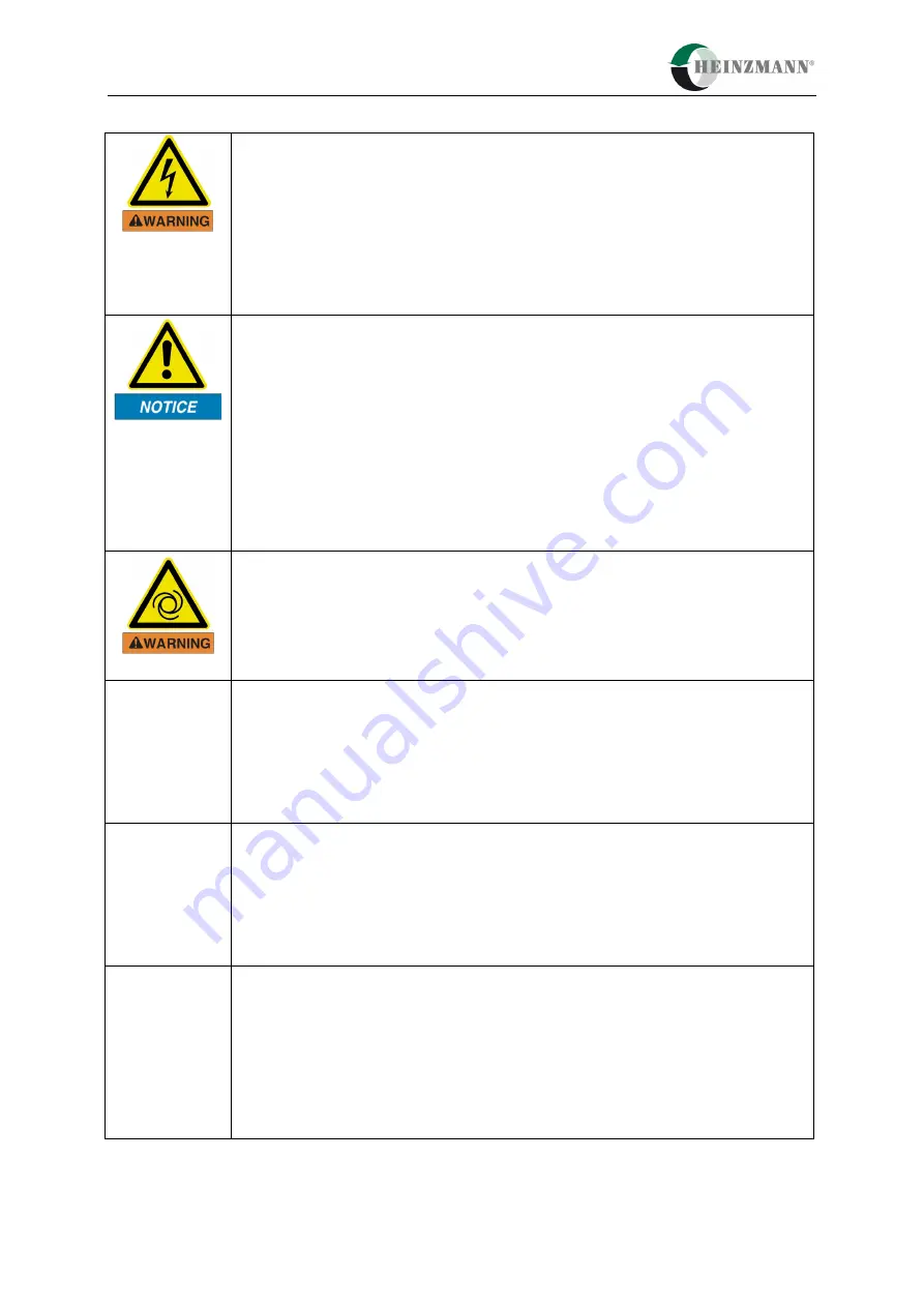 Heinzmann Triton OMD Manual Download Page 4