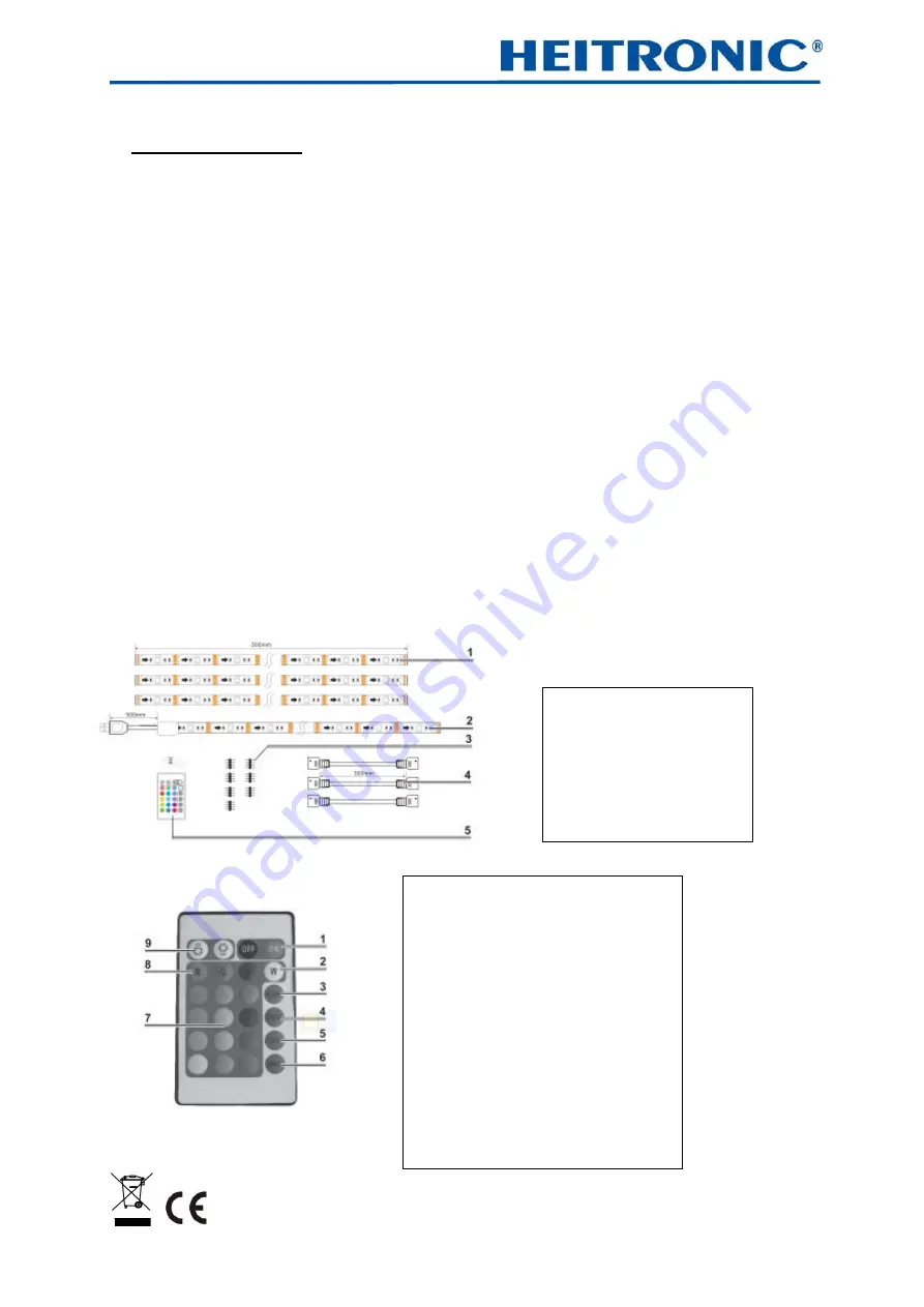 Heitronic 38321 Installation And Operating Instructions Manual Download Page 17