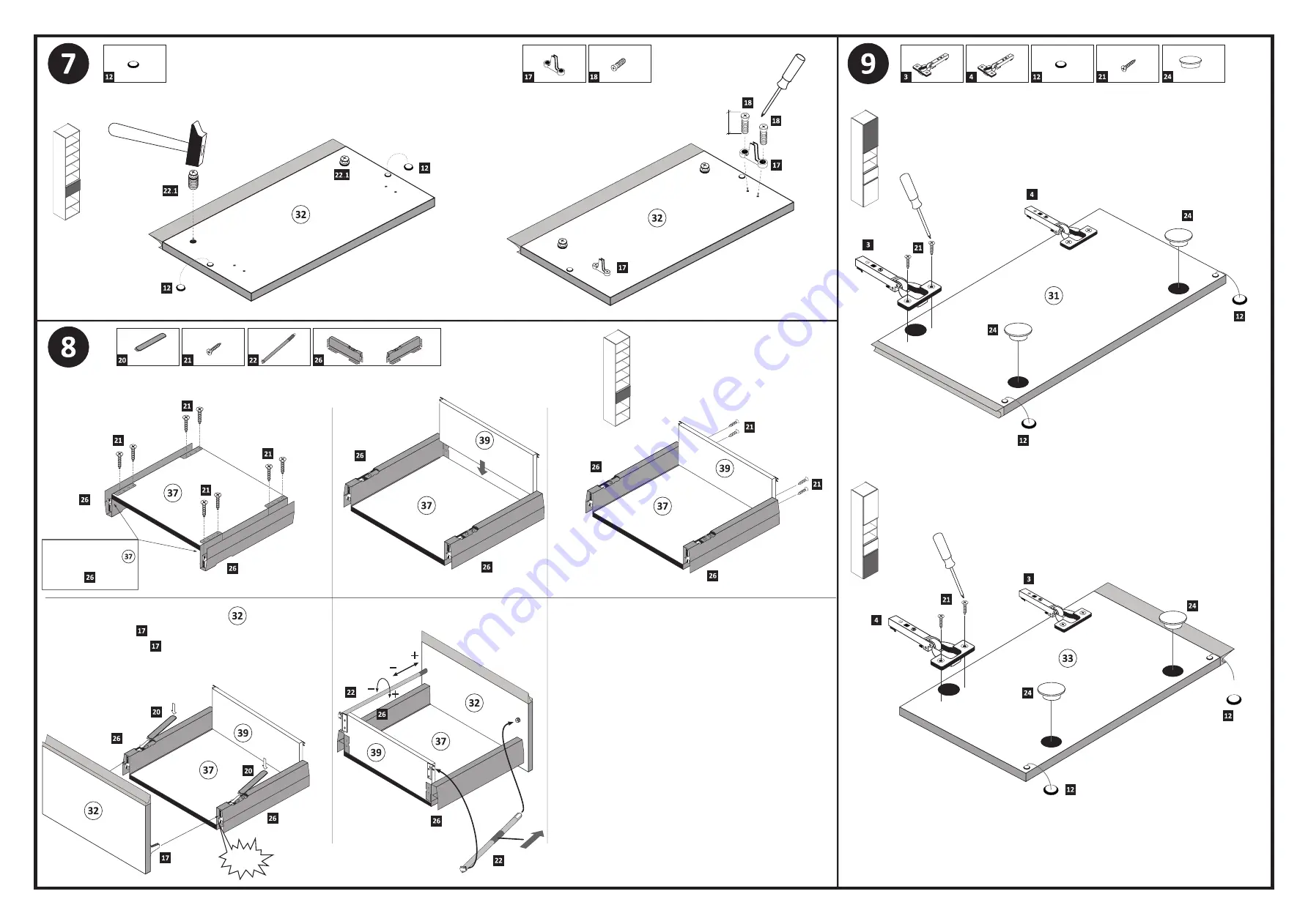 HELD MOBEL Lotuk 88225.516 Assembly Instructions Manual Download Page 3