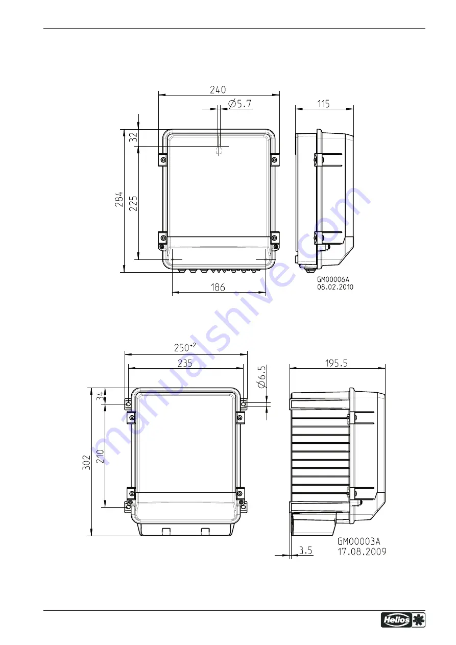 Helios 05459-001 Installation And Operating Specification Download Page 43