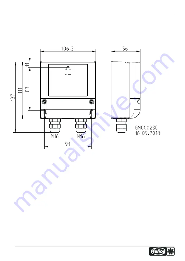 Helios 82939-001/1018 Installation And Operating Specification Download Page 20