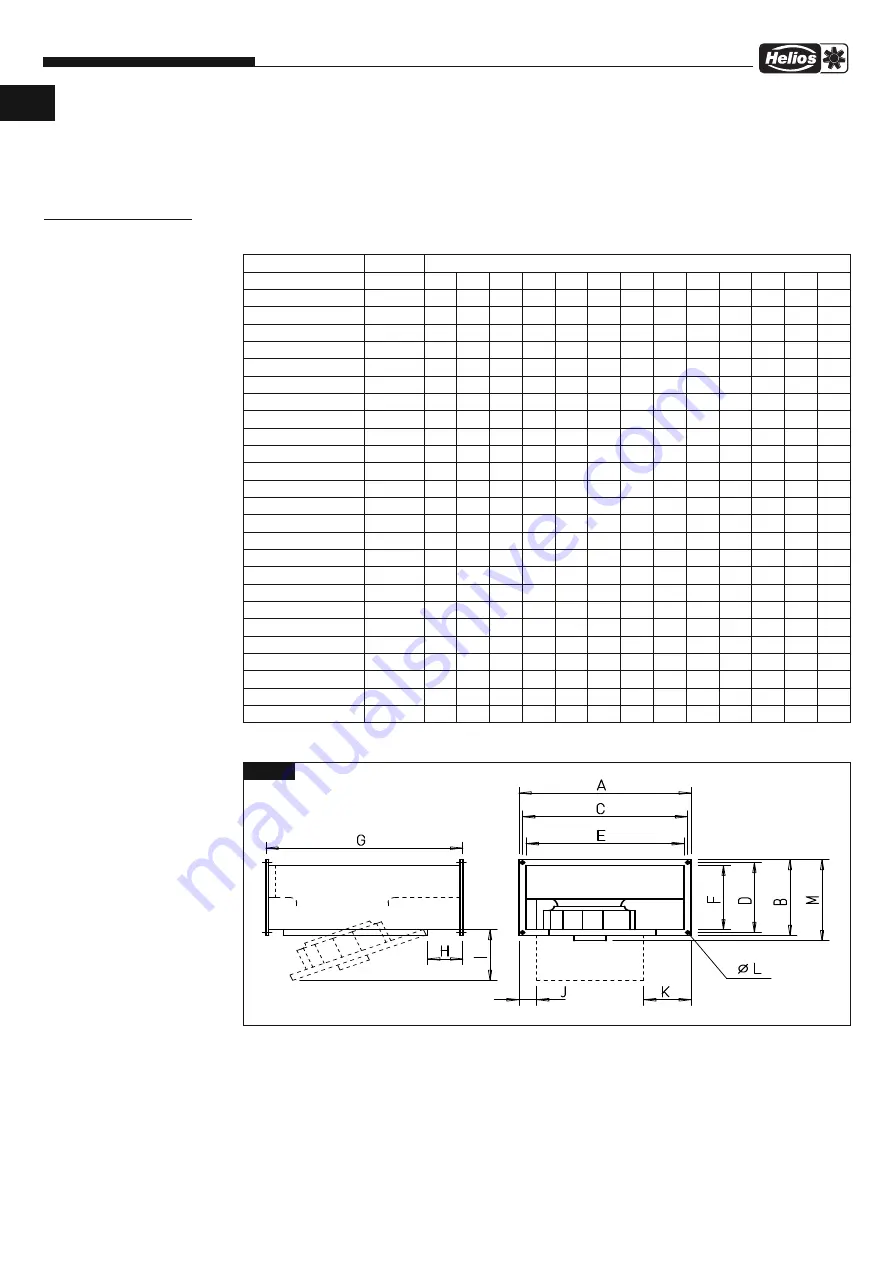 Helios acousticline InlineVent KR Series Installation And Operating Instructions Manual Download Page 6