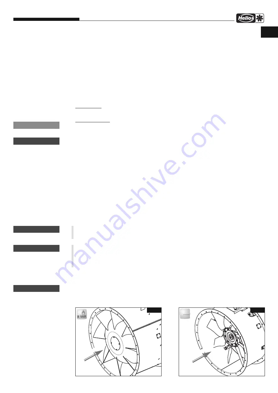 Helios B AVD Series Installation And Operation Instructions Manual Download Page 5