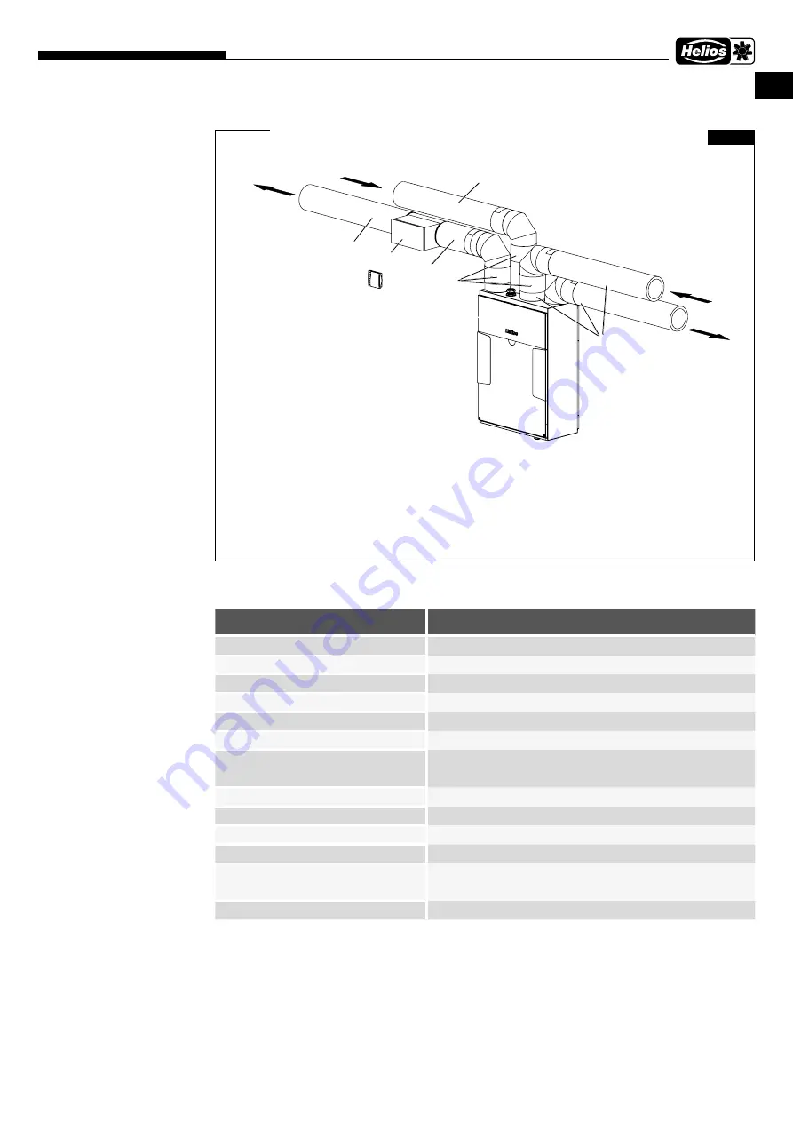 Helios KWL 170 W Installation And Operating Instructions Manual Download Page 41