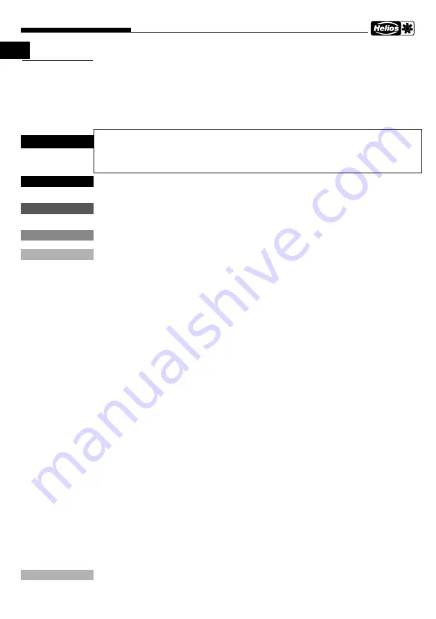 Helios KWL-FTF eC Installation And Operating Instructions Manual Download Page 2