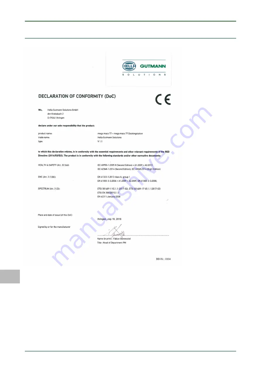 Hella Gutmann Mega Macs 77 User Manual Download Page 1514