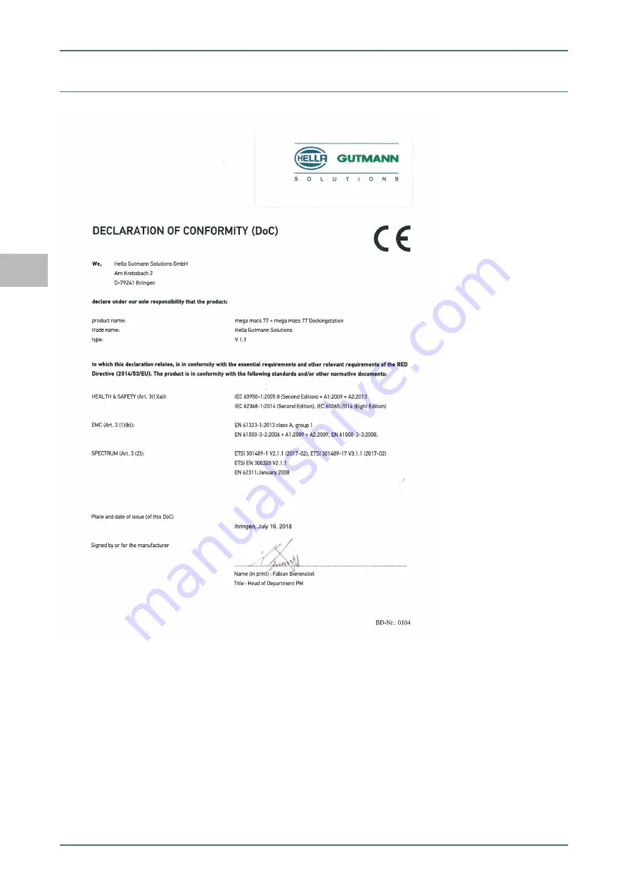 Hella Gutmann Mega Macs 77 User Manual Download Page 540