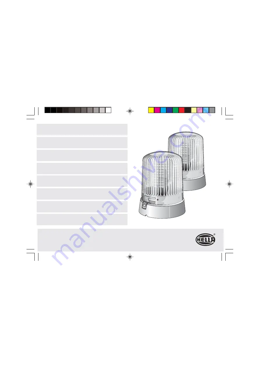 Hella 2-2RL 008 064-001 Mounting Instructions Download Page 1