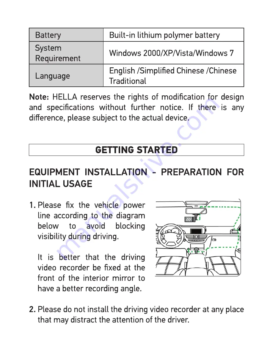 Hella DR 520 Instruction Manual Download Page 7