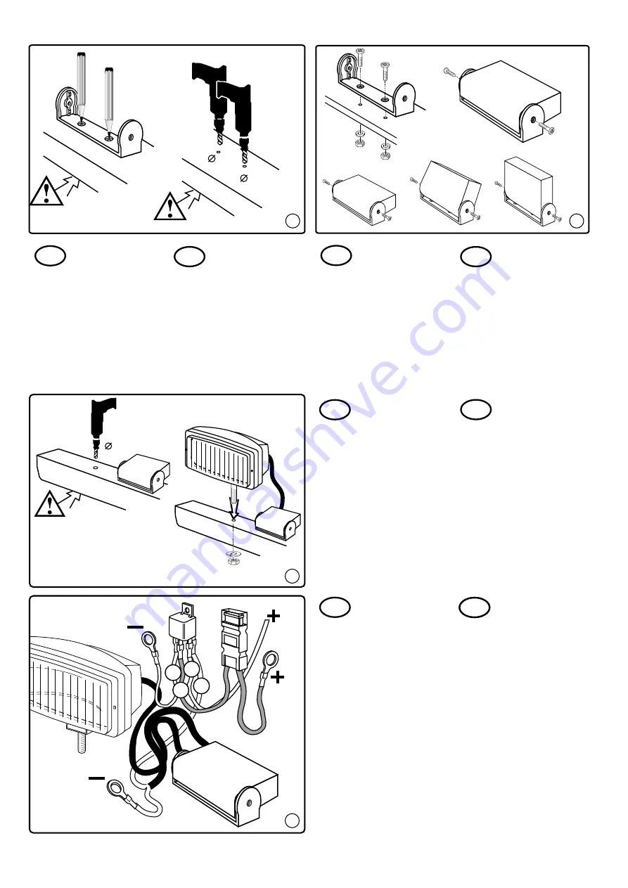 Hella LUMINATOR Xenon 460 818-13 Quick Start Manual Download Page 3