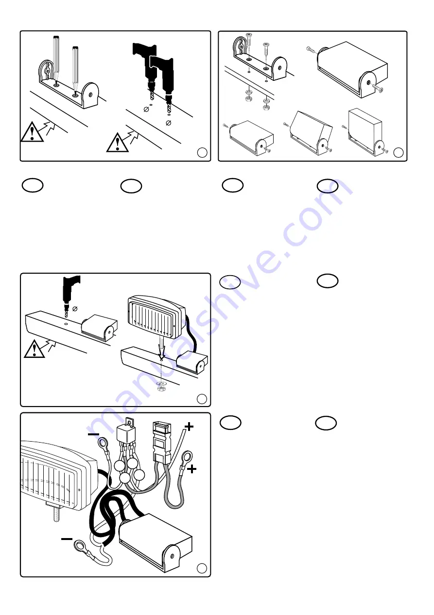 Hella LUMINATOR Xenon 460 818-13 Quick Start Manual Download Page 7