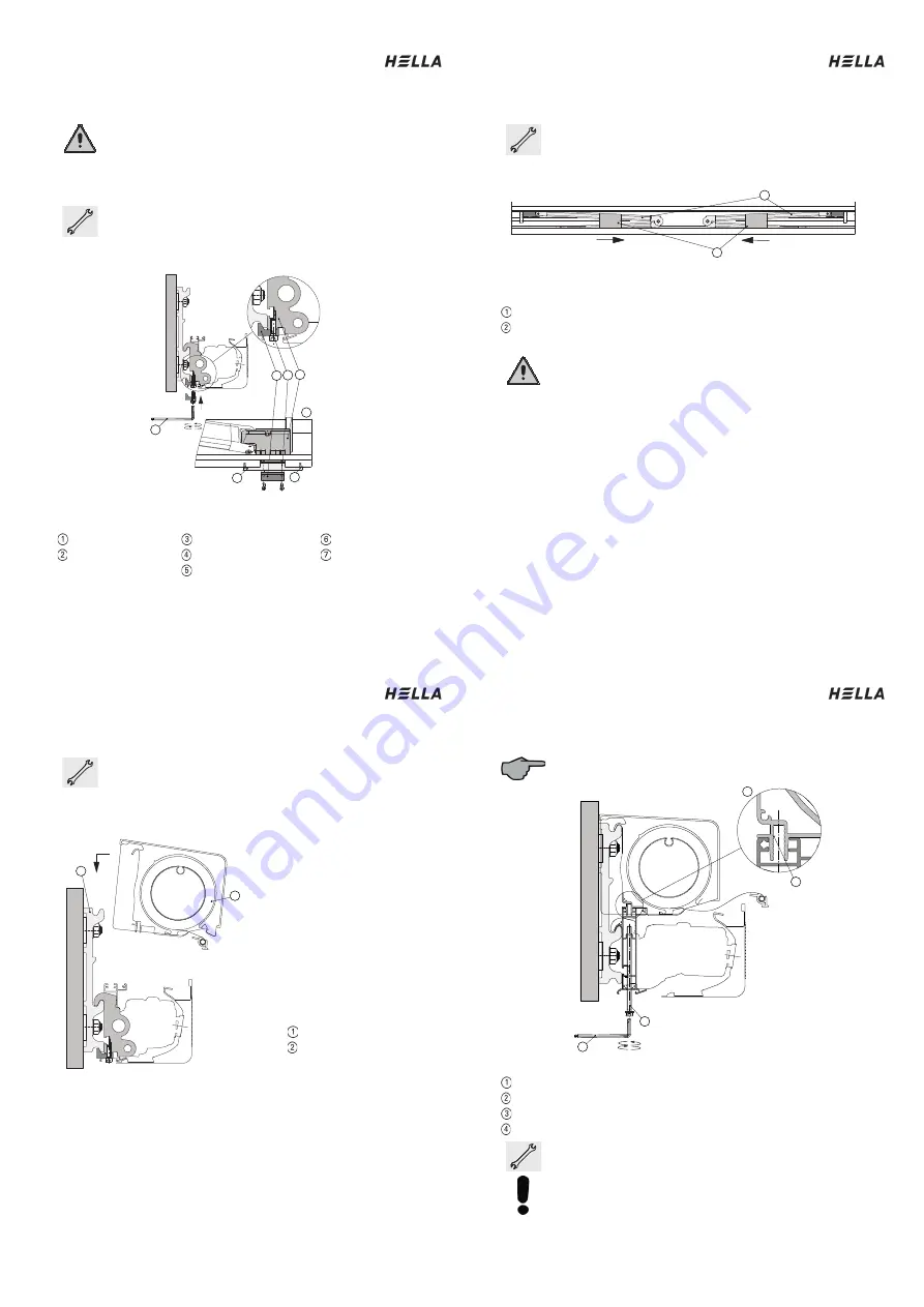 Hella PAN 7040 Installation Instructions Manual Download Page 10