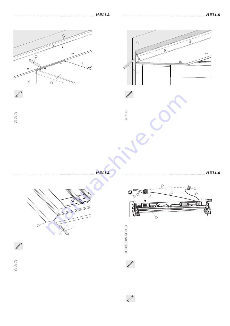 Hella Pergola VENTUR Installation Instructions And Instructions For Use Download Page 32