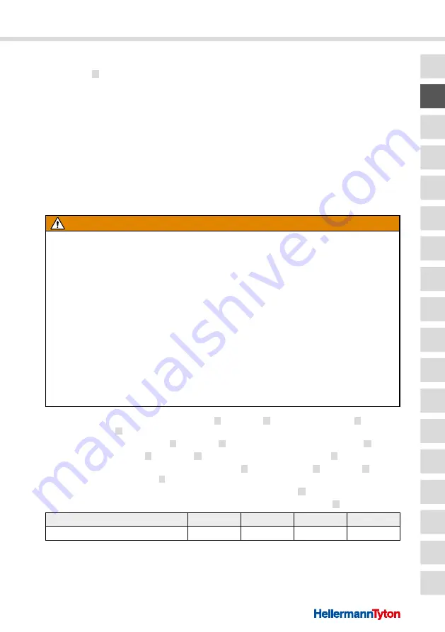 HellermannTyton CHG900 Operating Instructions Manual Download Page 13