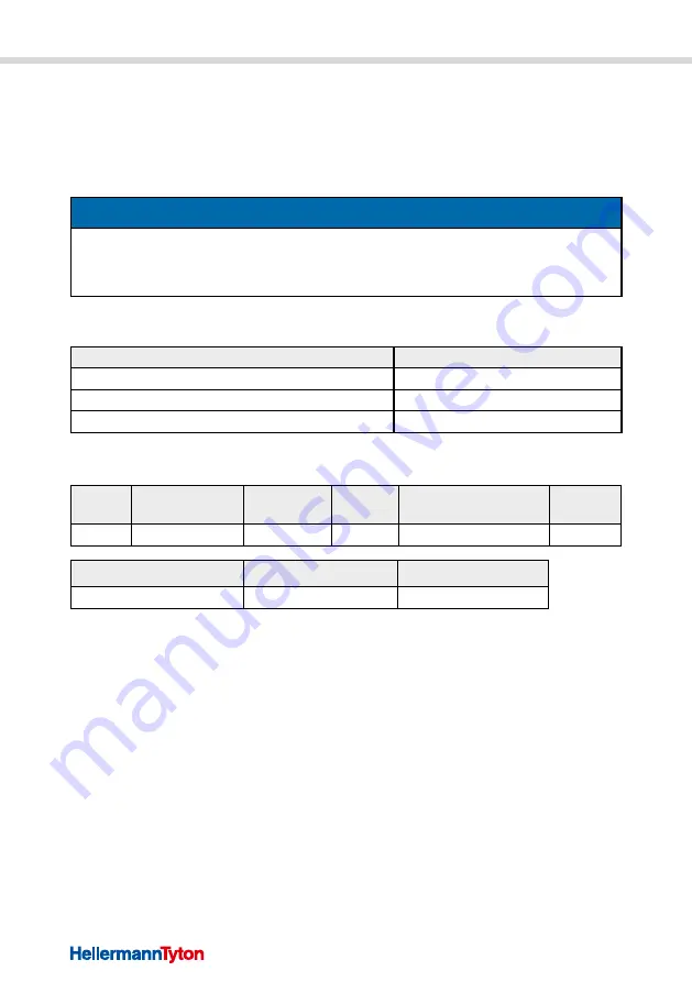 HellermannTyton CHG900 Operating Instructions Manual Download Page 16