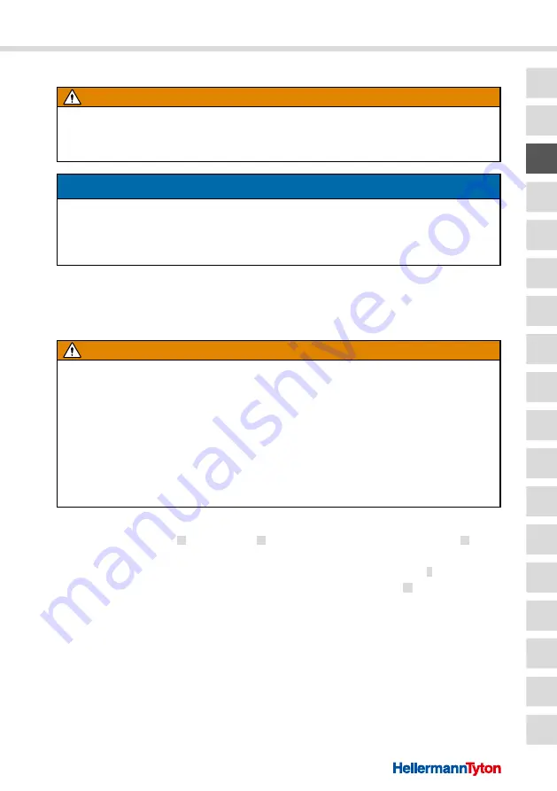 HellermannTyton CHG900 Operating Instructions Manual Download Page 21