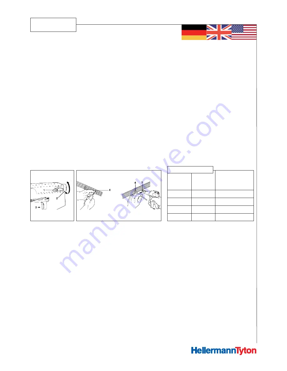 HellermannTyton MK3SP Operating Instructions Download Page 3