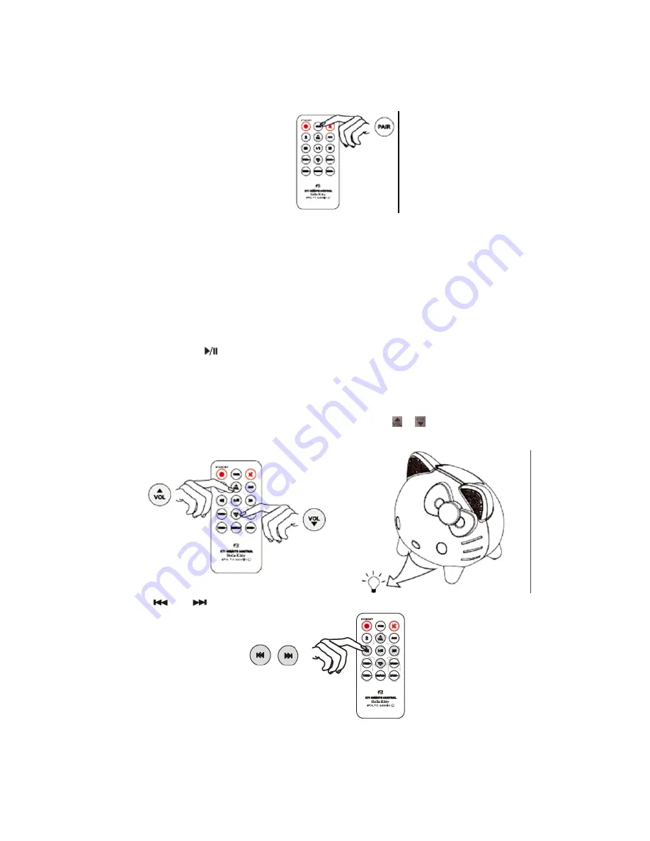 Hello Kitty KT4559 Скачать руководство пользователя страница 6