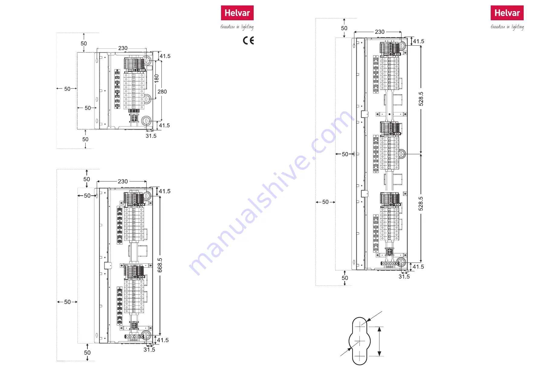 HELVAR Digidim 458M Series Installation And User Manual Download Page 3