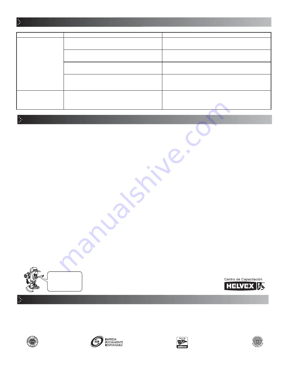 Helvex Argos TV-296-C Installation Manual Download Page 6