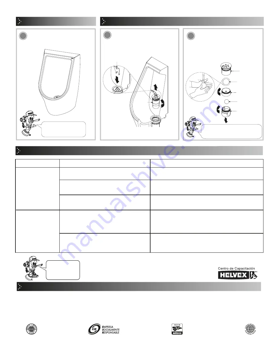 Helvex MG MOJAVE TDS2 Installation Manual Download Page 4