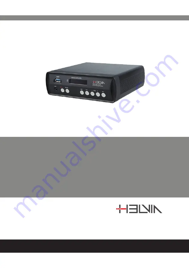 HELVIA HCA-60 PLAY User Manual Download Page 1