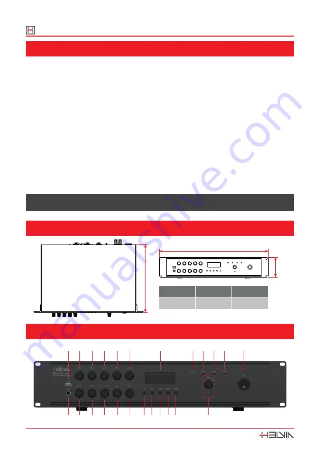 HELVIA HDMA PLAY Series User Manual Download Page 8