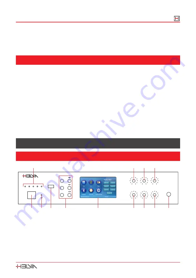 HELVIA HTMA TOUCH Series Скачать руководство пользователя страница 25