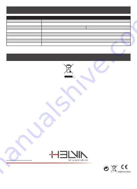 HELVIA STILE B200S Manual Download Page 4