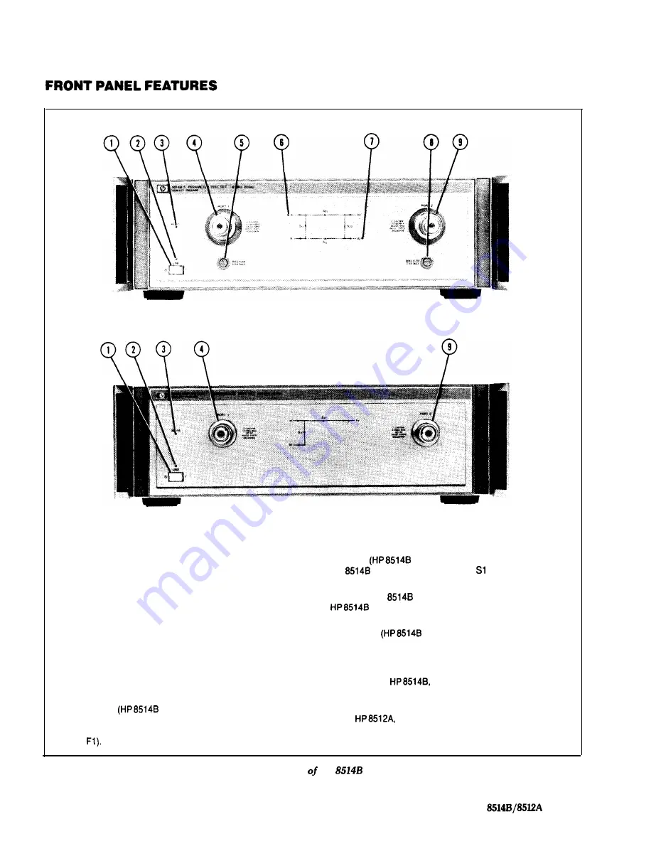 Helwett Packard HP 8512A Manual Download Page 20