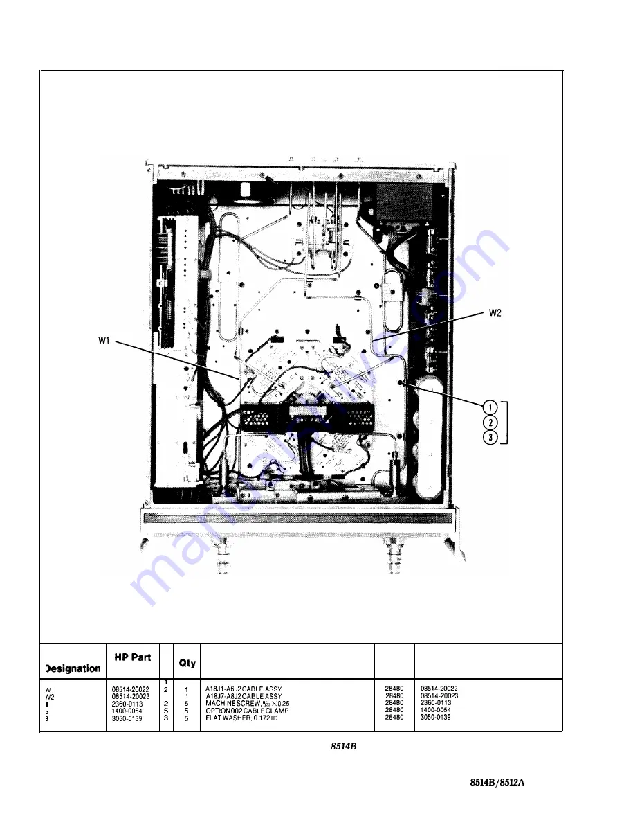 Helwett Packard HP 8512A Manual Download Page 79