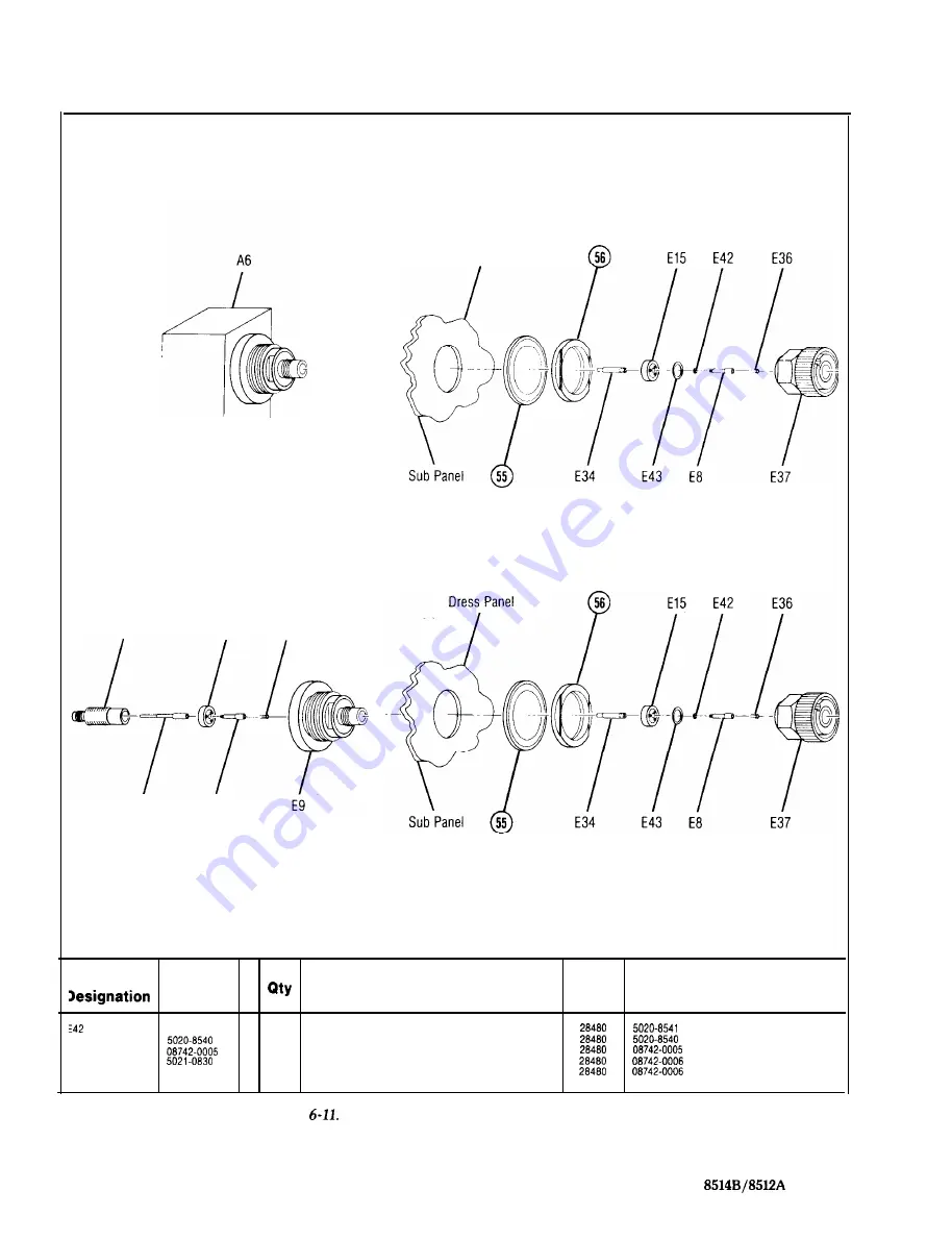 Helwett Packard HP 8512A Manual Download Page 95