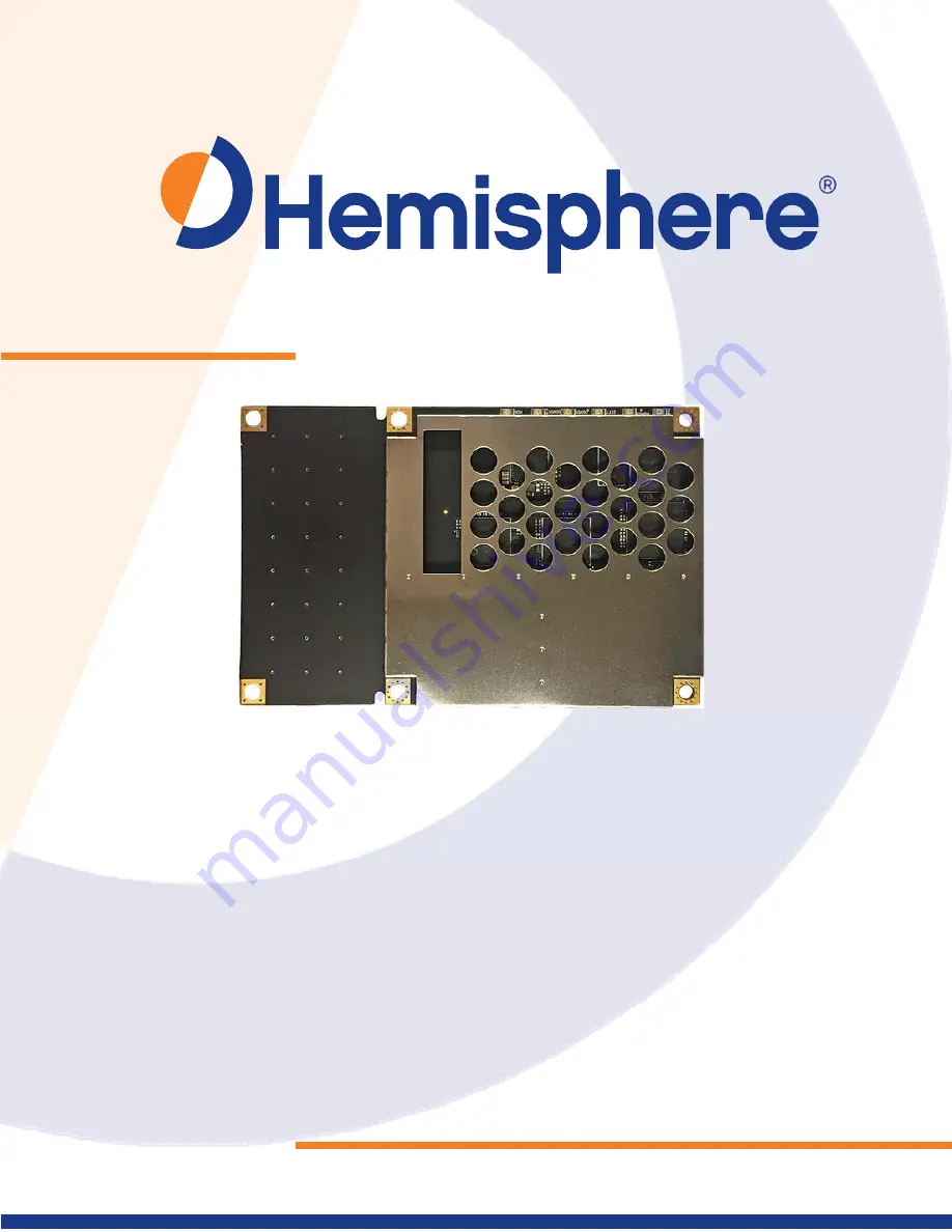 Hemisphere GPS Crescent Vector H220 Скачать руководство пользователя страница 1