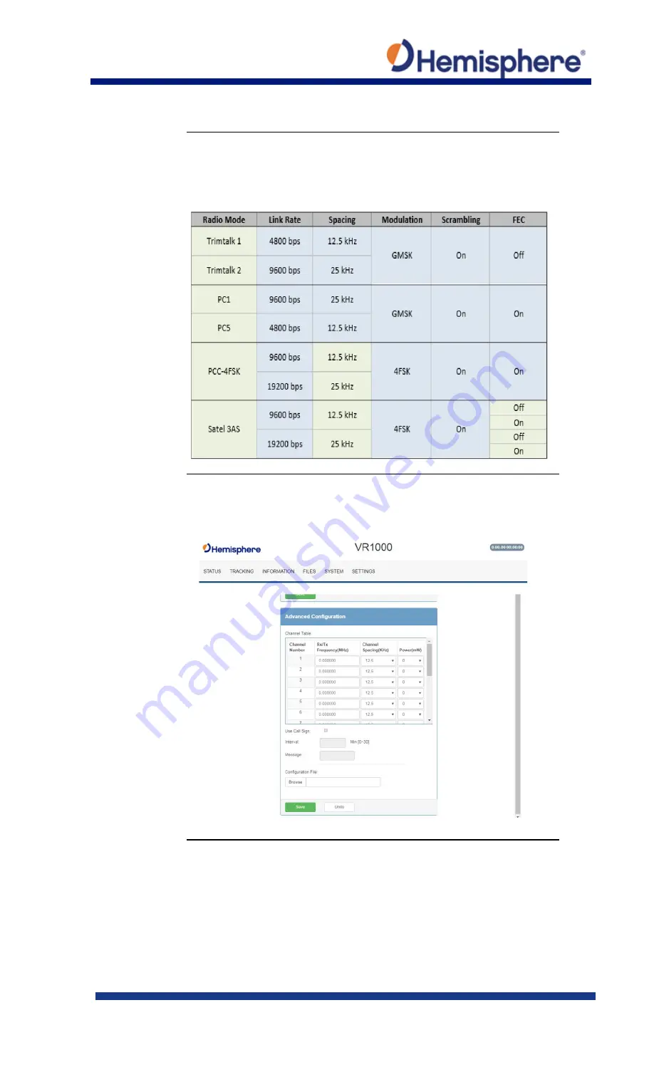 Hemisphere GPS Vector VR1000 Quick Reference Manual Download Page 26