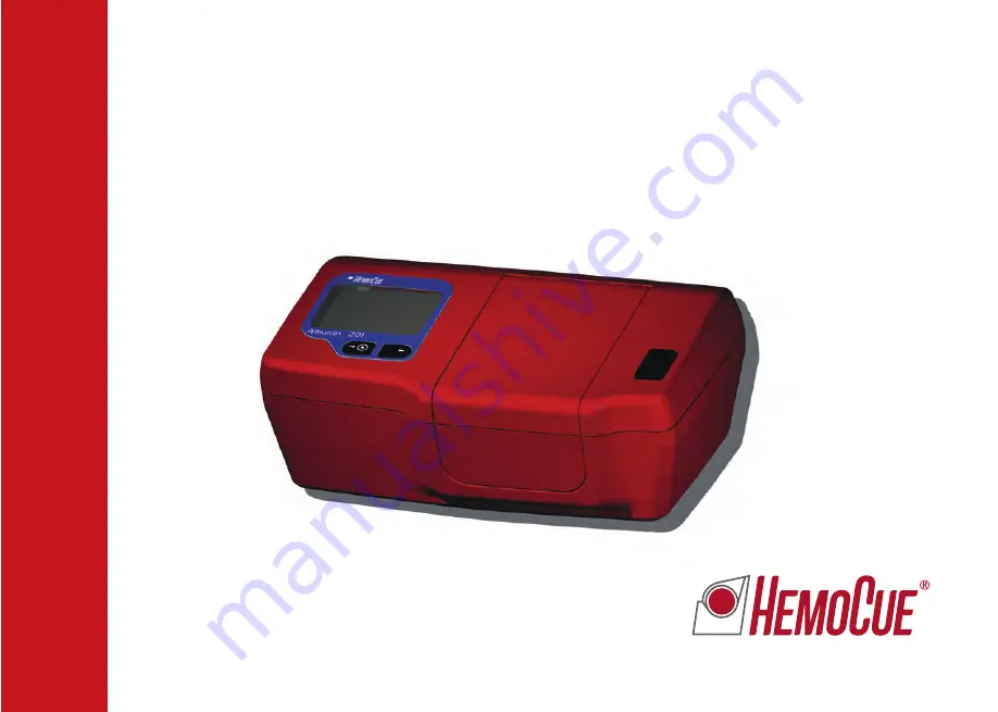 HemoCue Albumin 201 Operating Manual Download Page 1