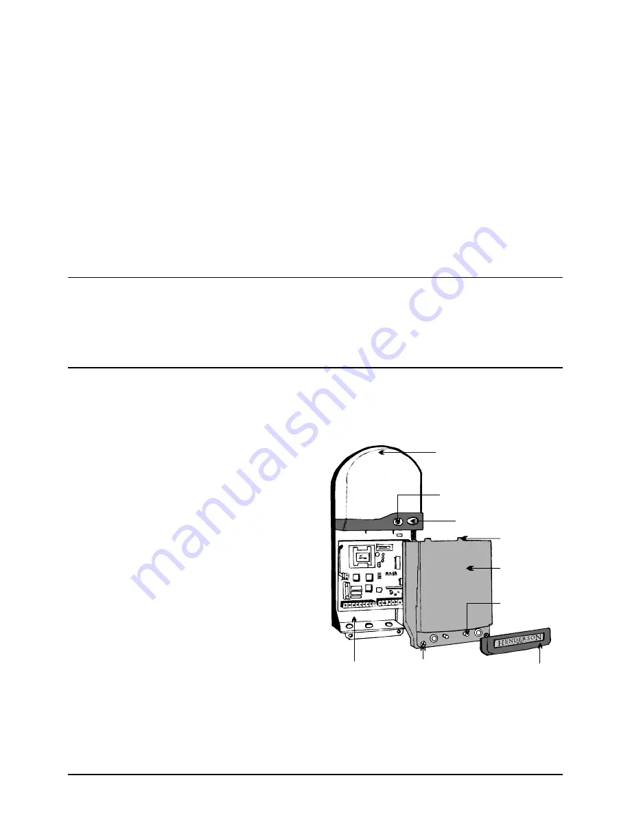 Henderson Ansa RS1 Installation Instructions Manual Download Page 3