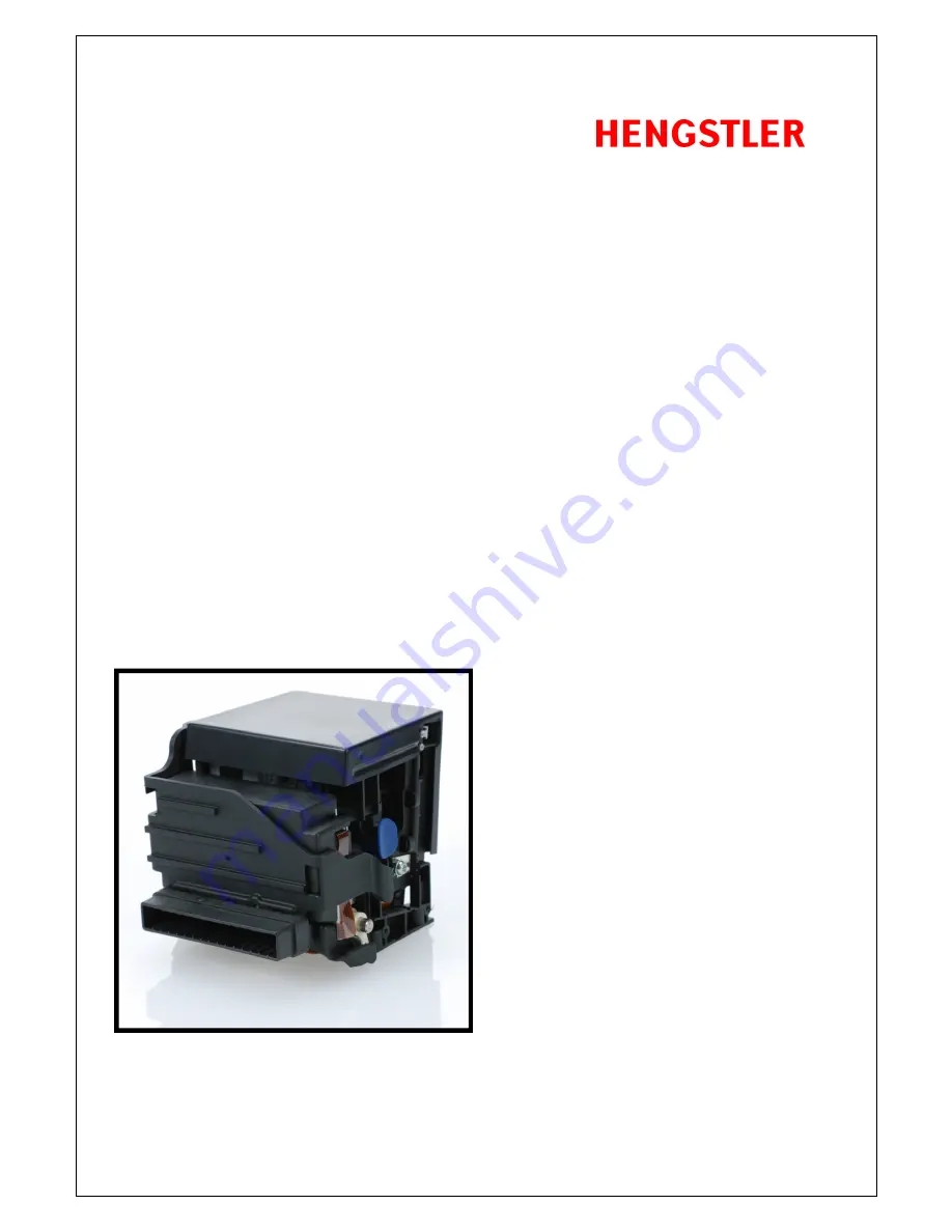 Hengstler 4 310316 HW2 Operating Manual Download Page 1