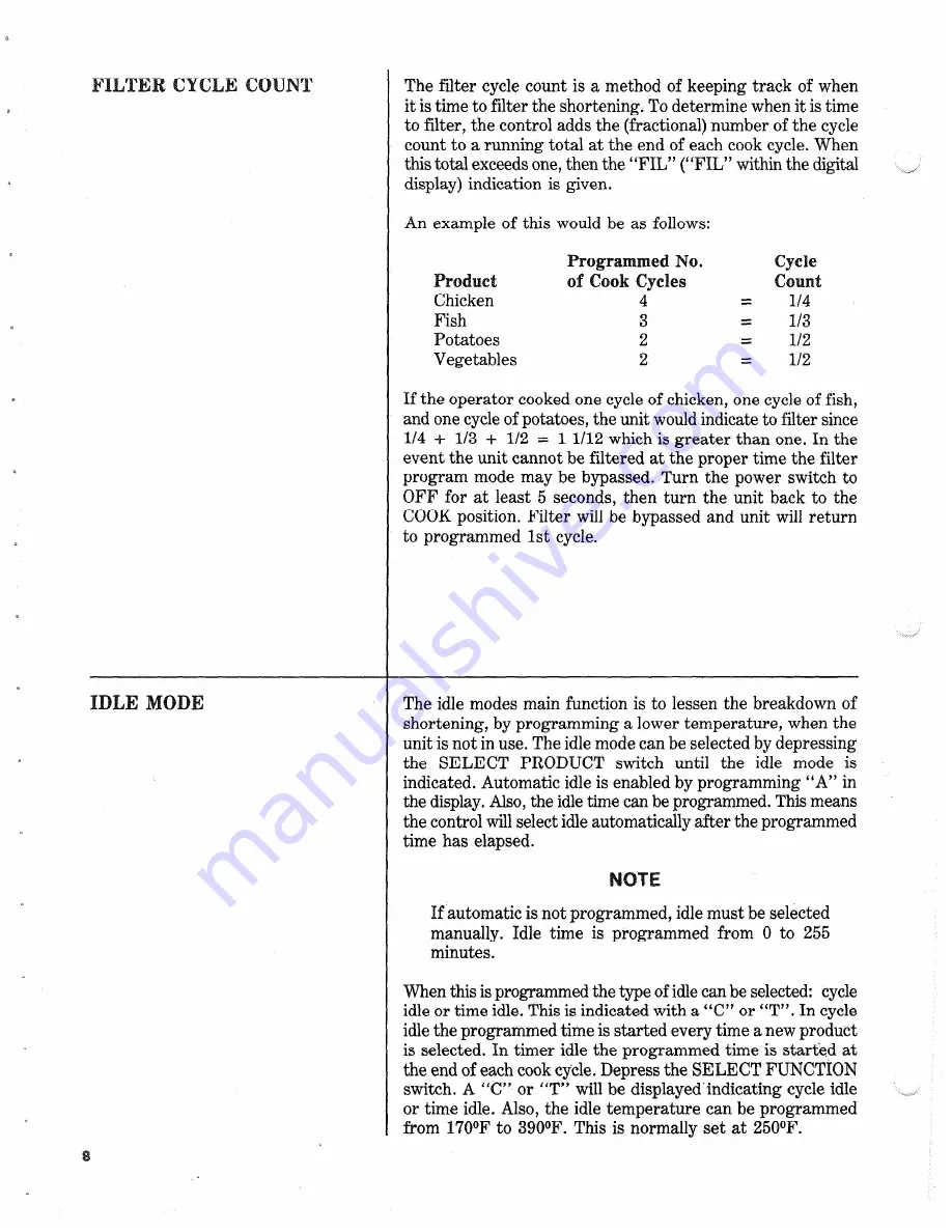 Henny Penny COMPUTRON 7000 Service Manual Download Page 12