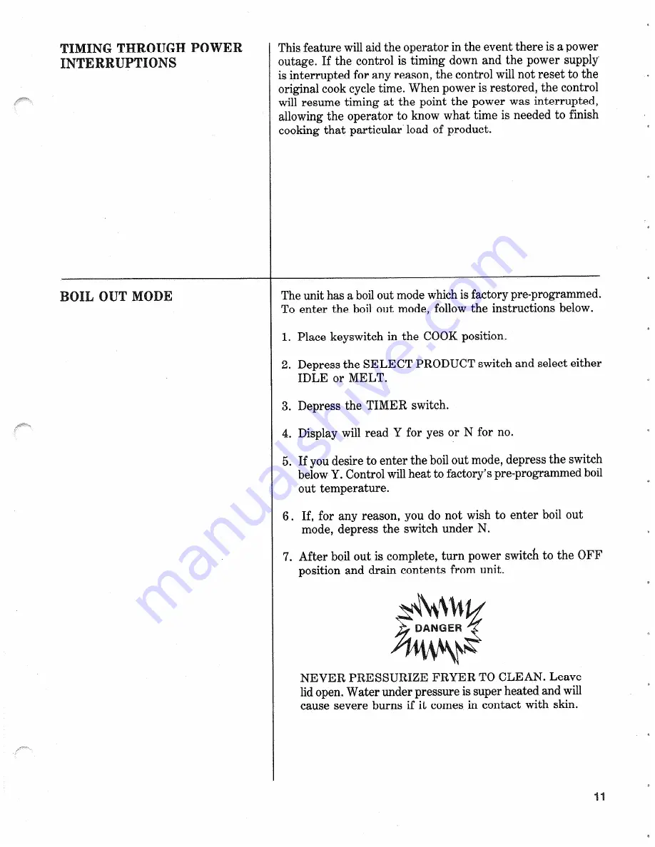 Henny Penny COMPUTRON 7000 Service Manual Download Page 15