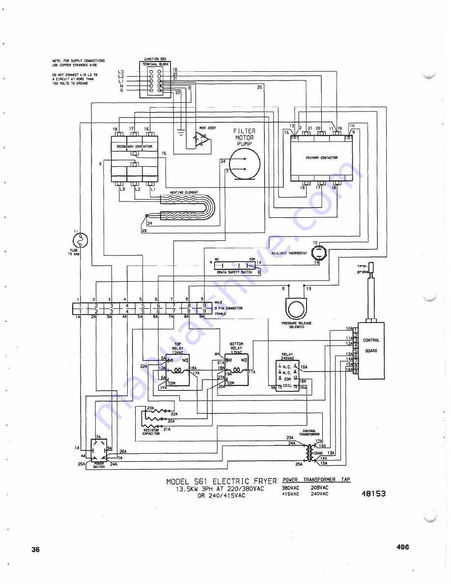 Henny Penny COMPUTRON 7000 Service Manual Download Page 40