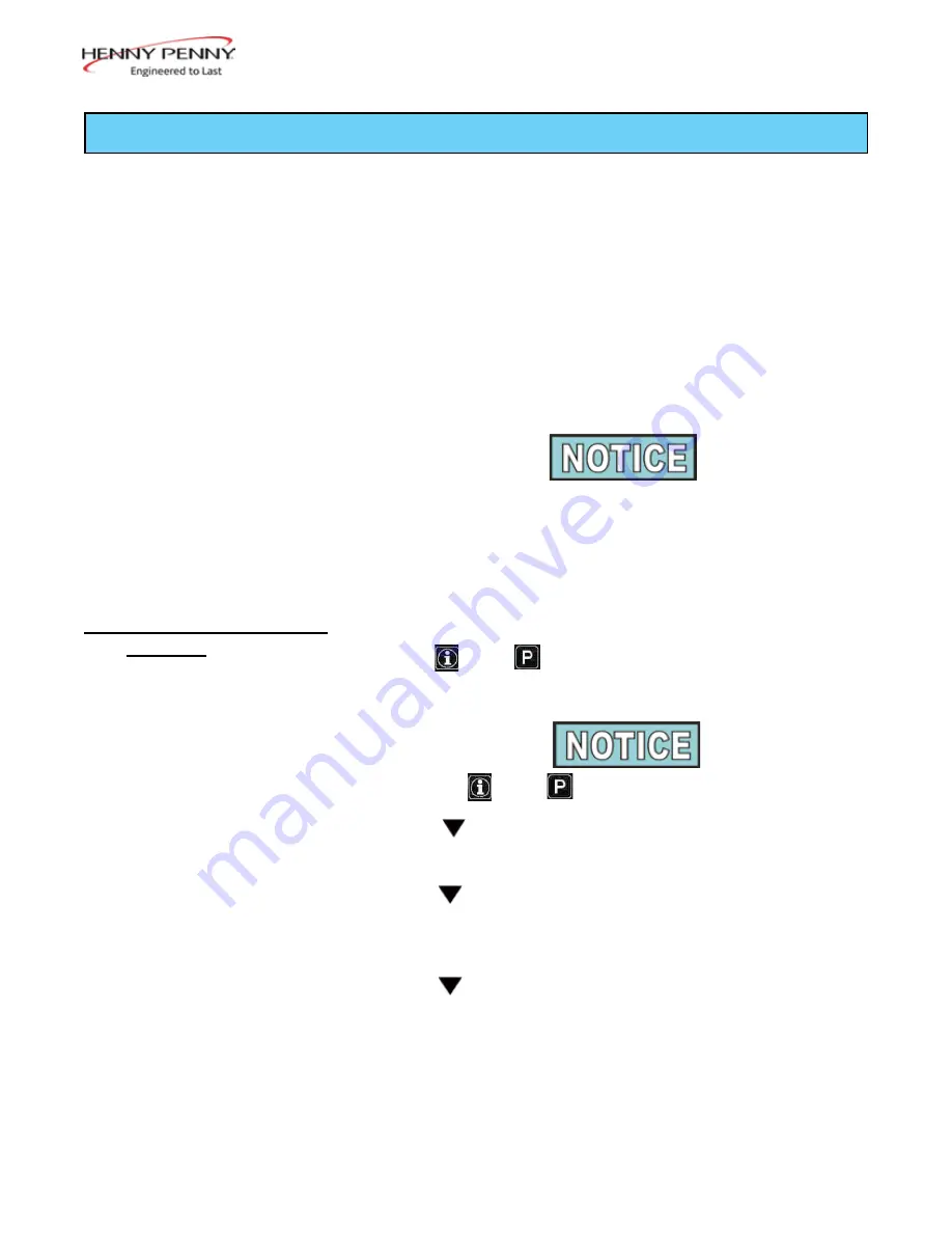 Henny Penny EVOLUTION ELITE EEE-181 Technical Manual Download Page 15