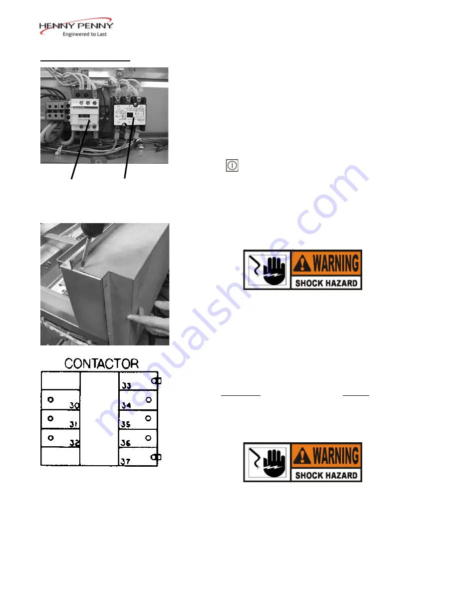 Henny Penny EVOLUTION ELITE EEE-181 Technical Manual Download Page 55