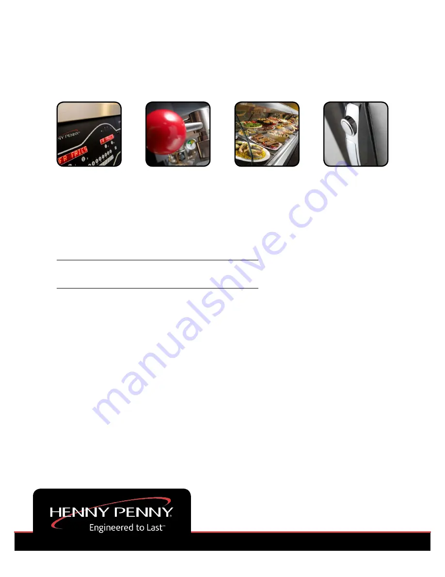 Henny Penny Evolution Elite EEG-163 Technical Manual Download Page 1