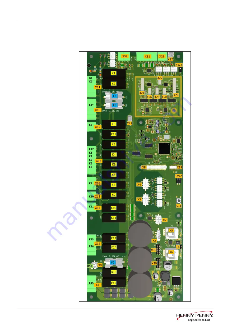 Henny Penny FlexFusion ELECTRIC SPACESAVER FSE-610 Service Instructions Manual Download Page 52