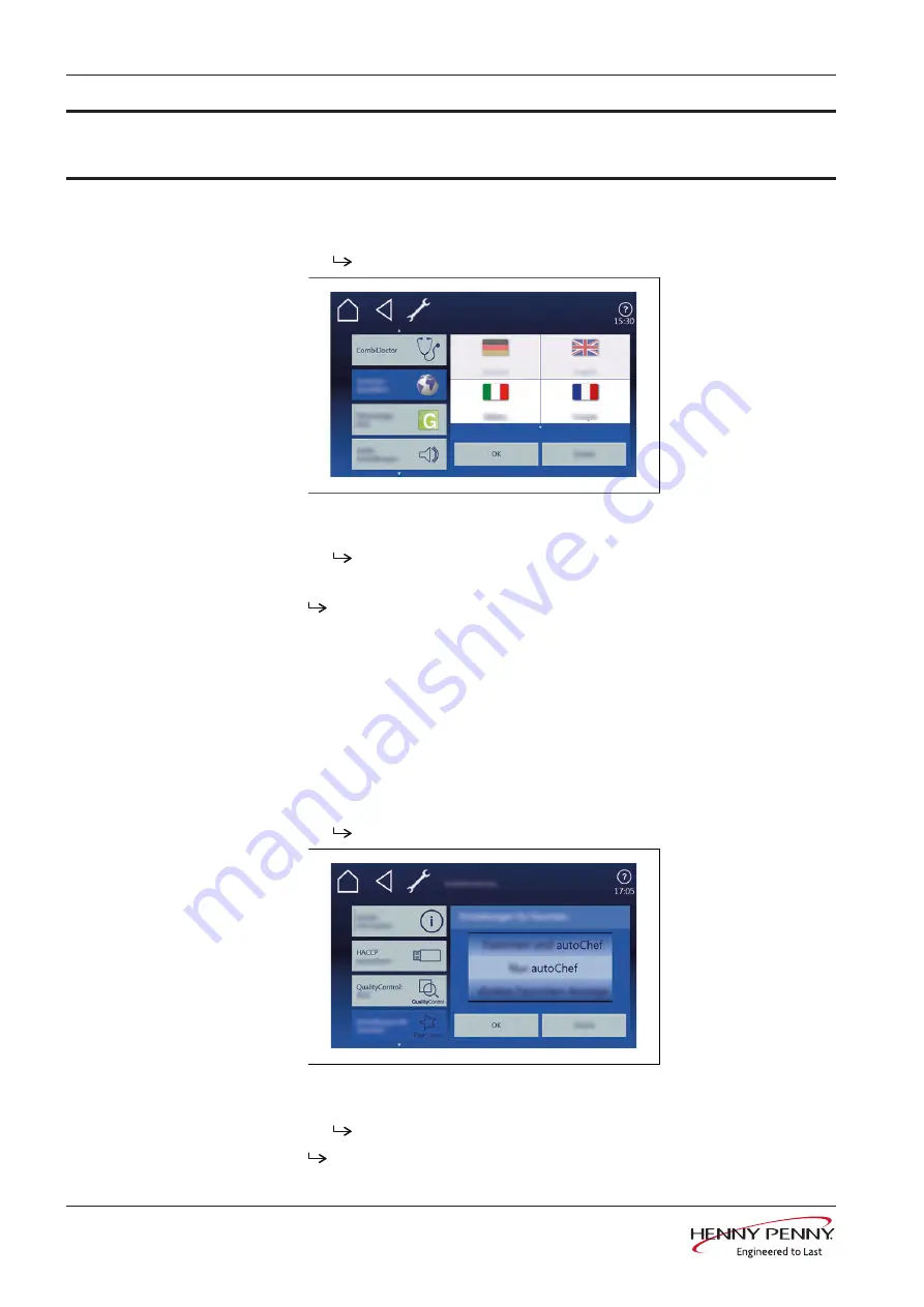 Henny Penny FlexFusion SpaceSaver Plus FSE- 610 Operating Manual Download Page 32