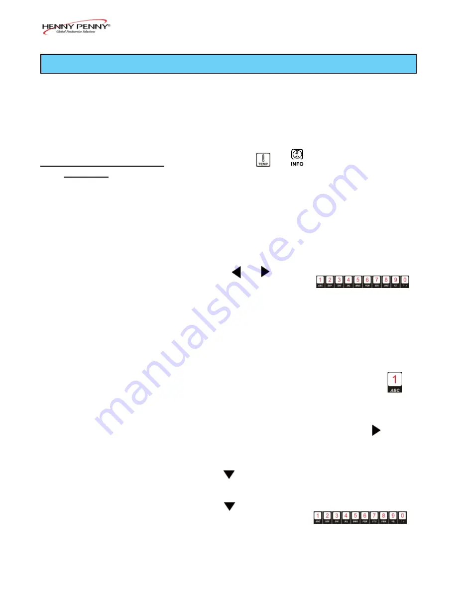 Henny Penny LOV LVG-102 Technical Manual Download Page 16