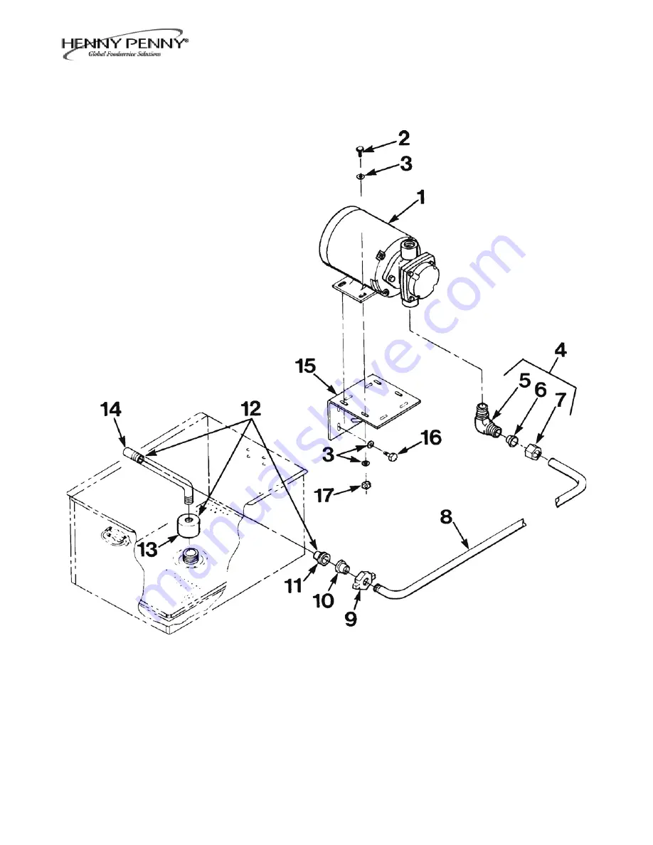 Henny Penny OE-100 Technical Manual Download Page 44