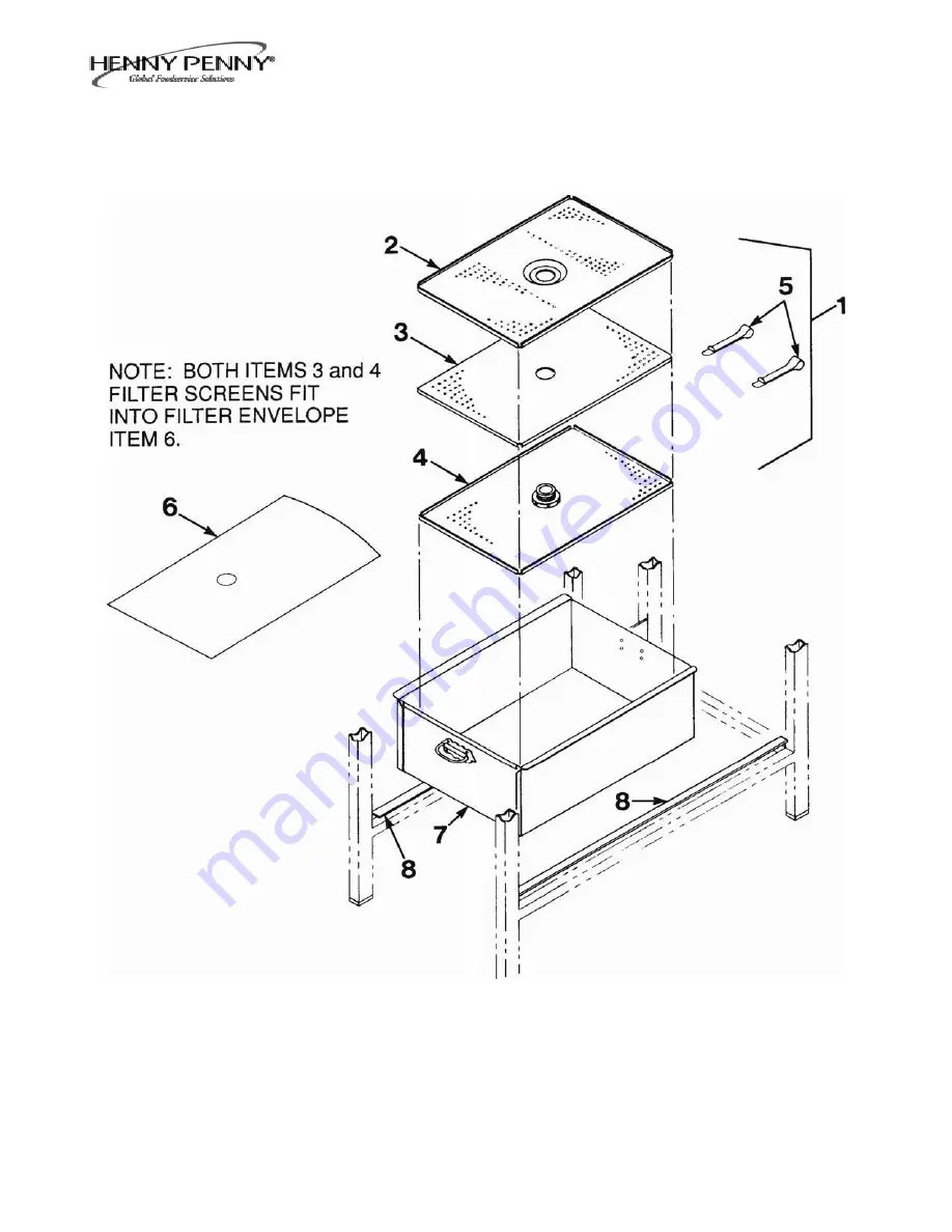 Henny Penny OE-100 Technical Manual Download Page 46