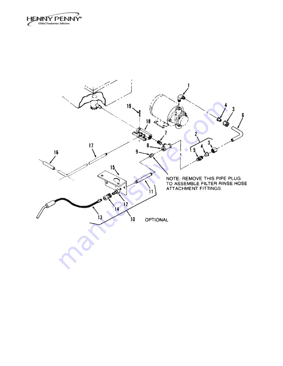 Henny Penny OE-100 Technical Manual Download Page 50