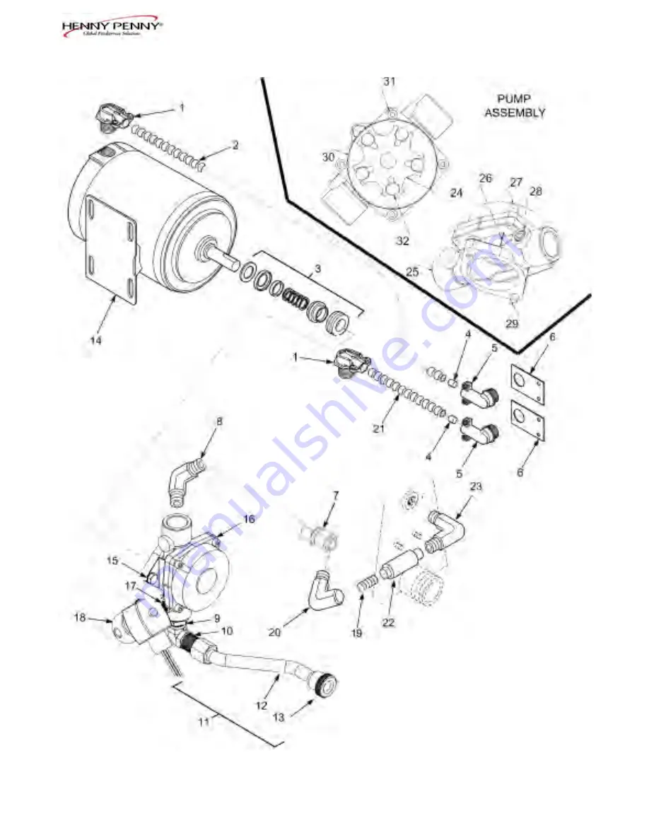 Henny Penny PFG-691 Technical Manual Download Page 74